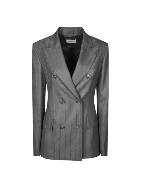 Marynarka Andamane z krepy szara