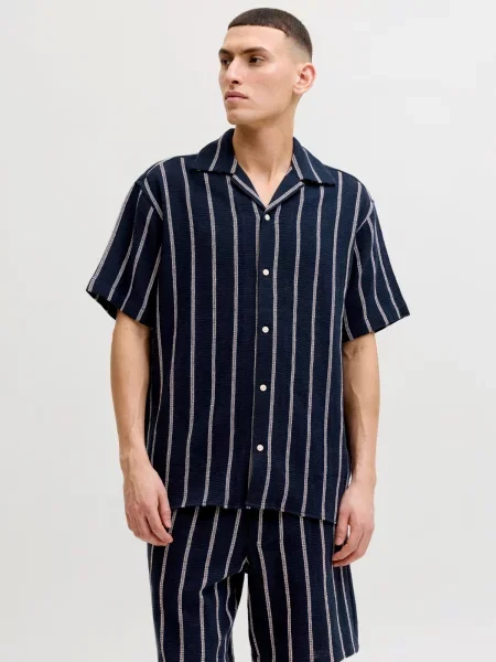 JACK & JONES Ing JORCOBA éjkék fehér