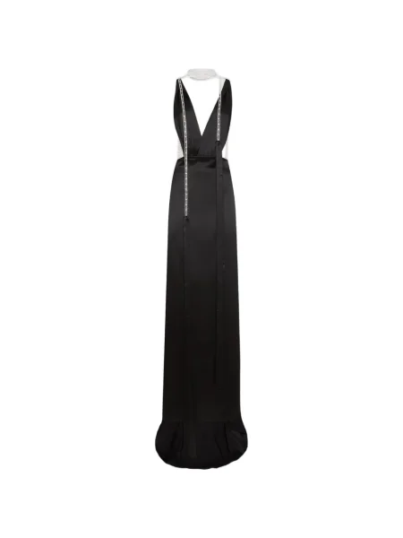 Rochie maxi Dsquared2 de costum negru