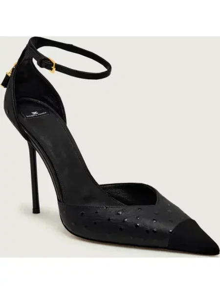 Pantofi Elisabetta Franchi din piele negru