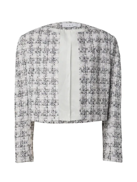 IRO Geacă de primăvară-toamnă bej / negru / argintiu alb