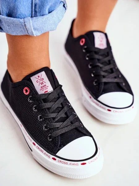 Tenisky Cross Jeans černé
