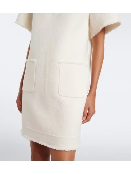 Rochie Max Mara de lână alb