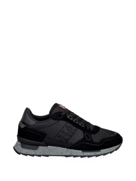 Sneakerși Napapijri cu autograf negru