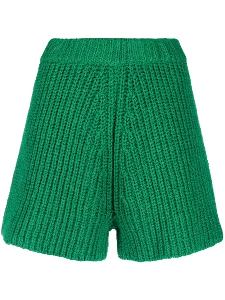 Pantaloni scurți Alanui tricotate verde