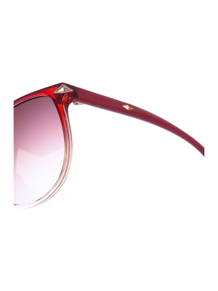 Okulary przeciwsłoneczne Swarovski czerwone