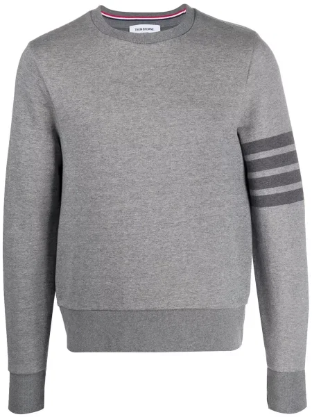 Hanorac crewneck Thom Browne gri