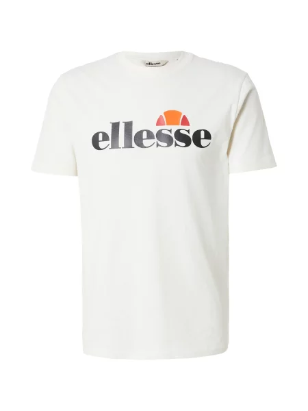 ELLESSE Tricou Prado 2 portocaliu / roșu / negru / murdar alb