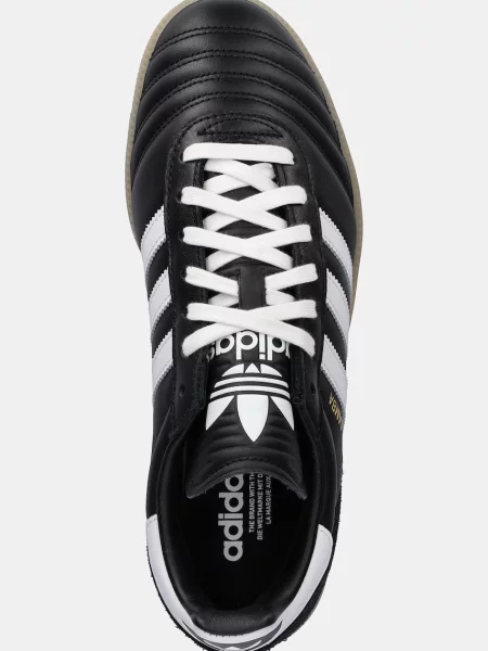 Кожаные кроссовки Adidas Originals черные