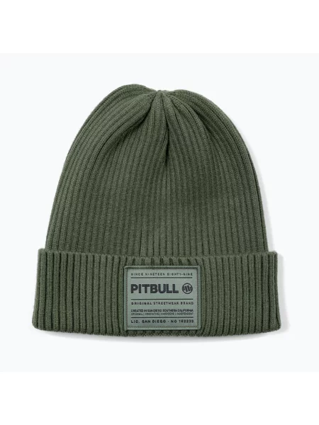 Шапка зимова Pitbull Beanie Dock grassy green зелена