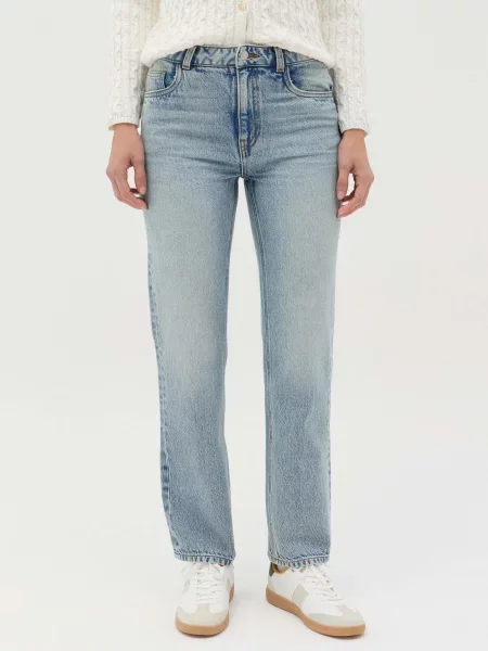 Прямі джинси OVS світло-синій сині