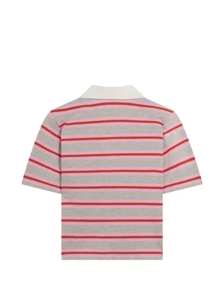 Polo Mira Mikati με κέντημα ροζ