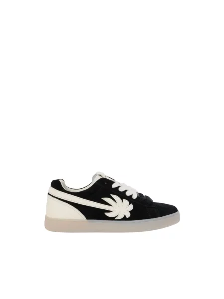 Buty do tenisa Palm Angels zamszowe do tenisa czarne