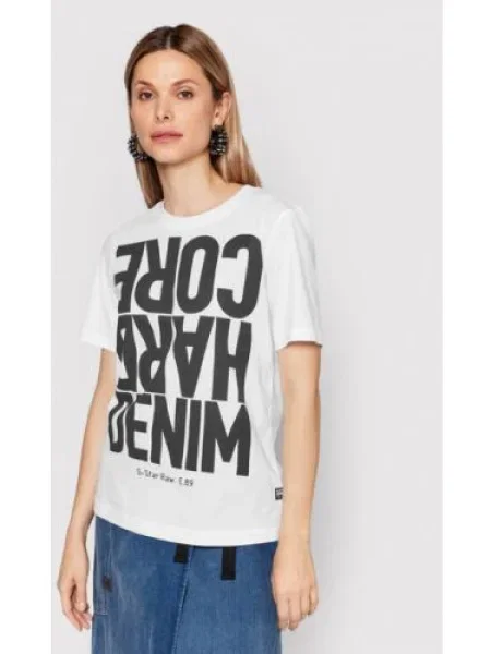 G-Star Raw Tricou Lyon Alb