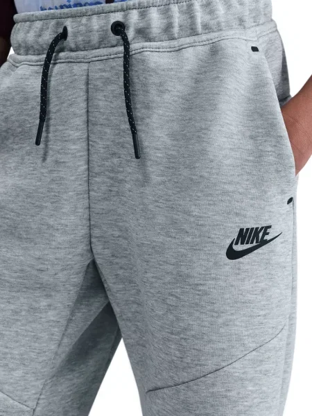 Gyerek fleece melegítő felső Nike szürke