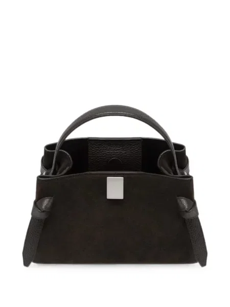 Τσάντα shopper Yuzefi σουέτ καφέ