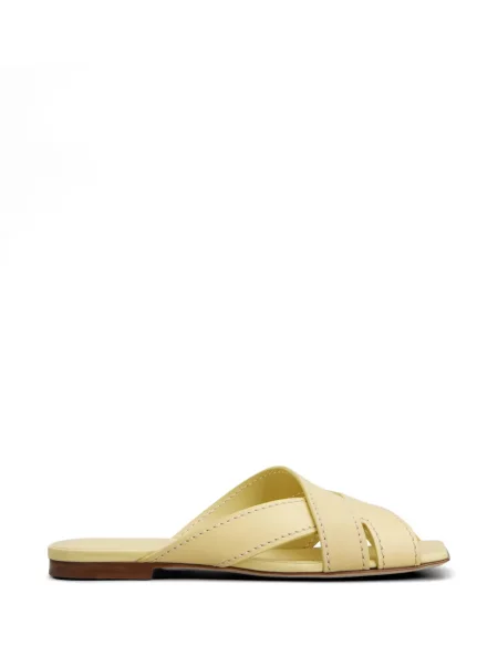 Sandale Tod's cu bretele galben