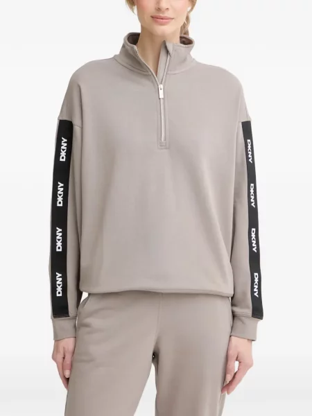 Hanorac cu fermoar Dkny cu autograf