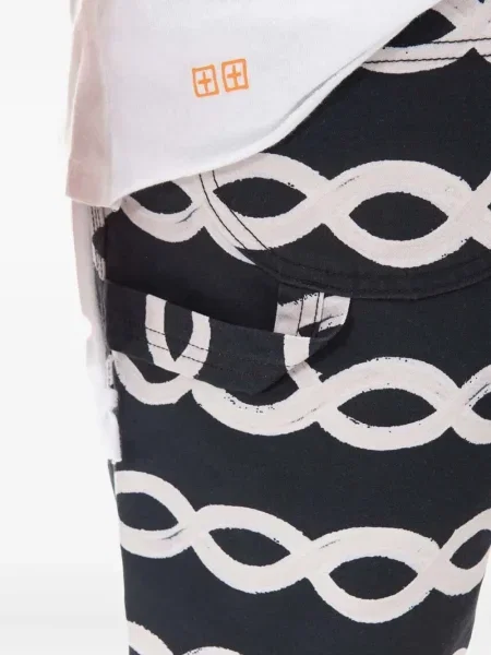Pantaloni scurți Stan Ray cu imagine negru