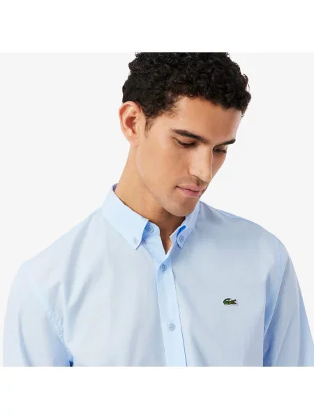 Рубашка Lacoste голубая