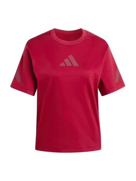 ADIDAS SPORTSWEAR Tricou funcțional Z.N.E. gri metalic / roşu închis bordo