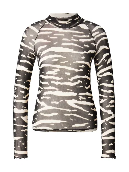 Marc Cain Tricou / alb negru