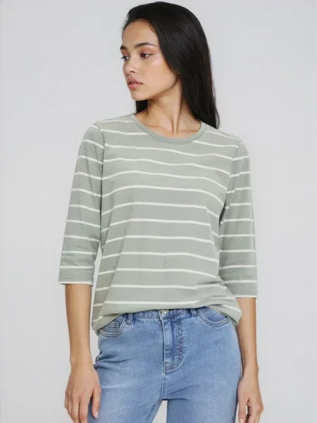 Tricou cu mânecă lungă Marisse alb