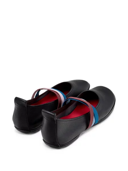Balerini Camper din piele negru