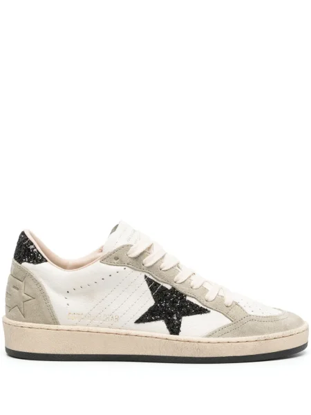 Sneakerși Golden Goose Ball Star din piele alb