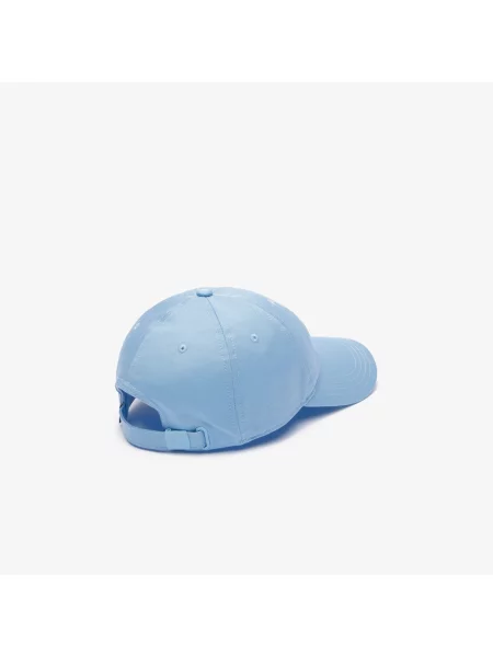 Lacoste Czapka Unisex Z Organicznej Bawełny Twill niebieska