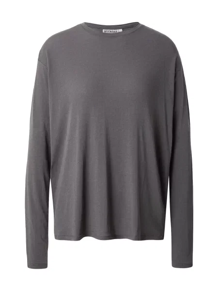 WEEKDAY Tricou închis gri