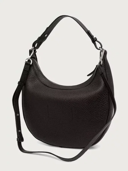Marc O'Polo torebka hobo skórzana brązowa