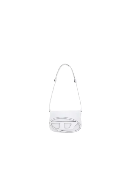 Diesel torebka skórzana M shoulder bag biały