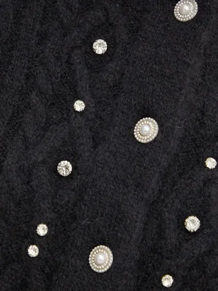 Cardigan Silvian Heach tricotate negru