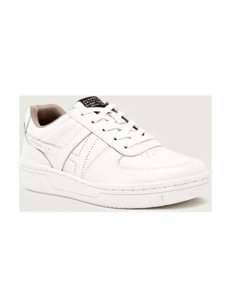 AllSaints Teniși din piele VIX alb