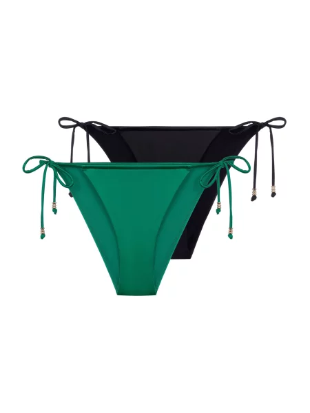 Dorina Slip costum de baie verde negru