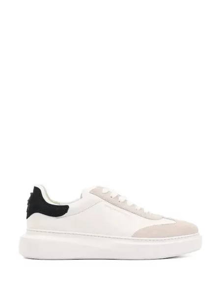 Sneakers Karl Lagerfeld με αυτόγραφο λευκό