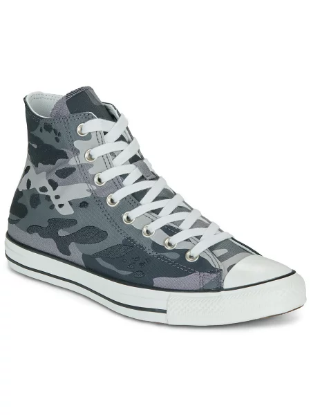 Široke noge superge Converse Chuck Taylor All Star siva