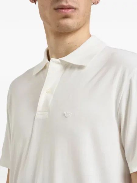 Polo majica Emporio Armani bijela