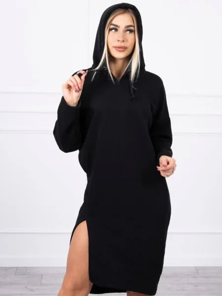 Rochie Kesi cu glugă de costum negru