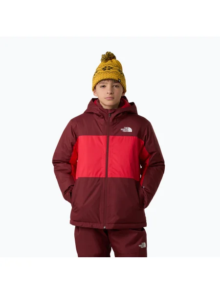 Gyerek sídzseki The North Face Freedom Insulated sumac/vörös. Méret: piros