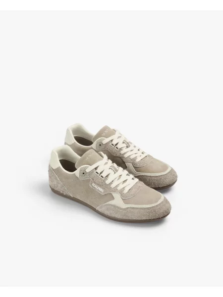 Sneakerși Scalpers cu strasuri gri
