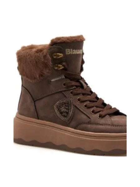 Botki Blauer brązowe