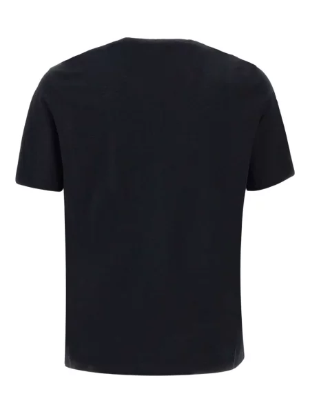 Tricou Filippo De Laurentiis cu decolteu rotund negru
