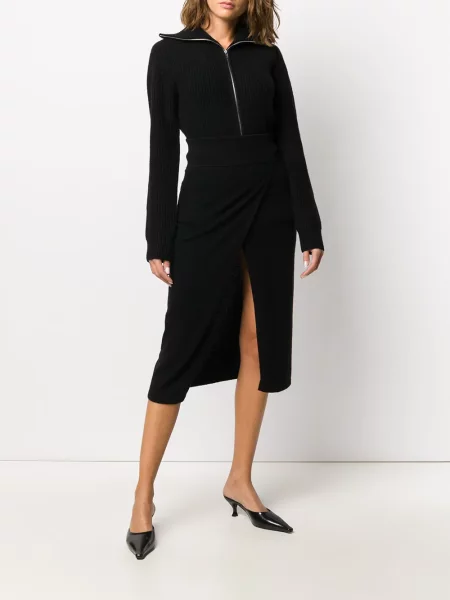 Kašmyro briaunotas glaustinukė Cashmere In Love juoda