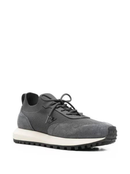 Sneaker Emporio Armani autogrammal szürke