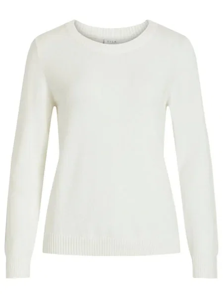 Pulover Vila alb
