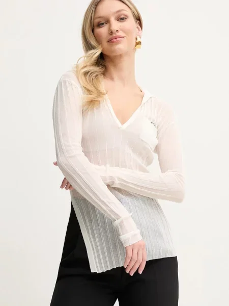 PINKO Блуза Rex Ford Polo Бял бежово
