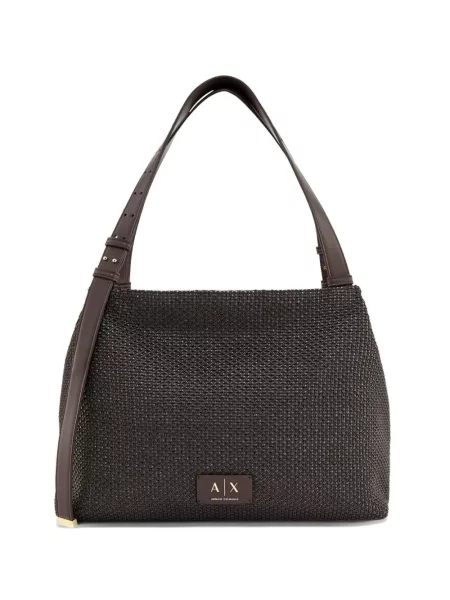 Geantă Armani Exchange maro