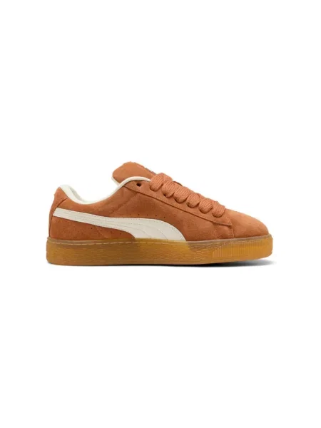 Pantofi Puma din piele de căprioară maro